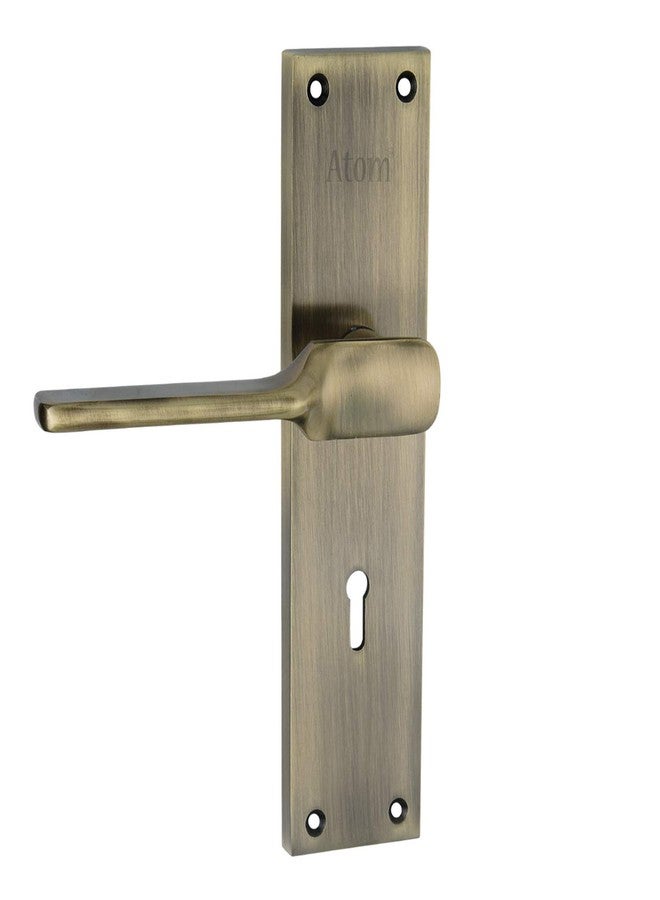 أتوم قفل باب نقر شديد التحمل من Atom لغرفة النوم، غرفة المعيشة، الباب الرئيسي، تشطيب نحاسي عتيق | 3 مفاتيح | طقم قفل مزدوج المراحل بستة أذرع للمنزل والفندق والمكتب (WIH52KY) - Image 4